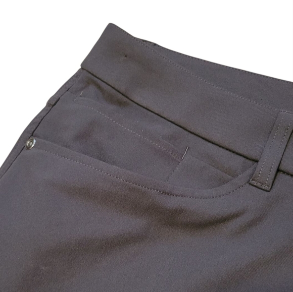 Lululemon Men's ABC Relaxed-Fit 5 Pocket Pants # M5AXTS Gray Waist 36 X 26 Long - Picture 10 of 14